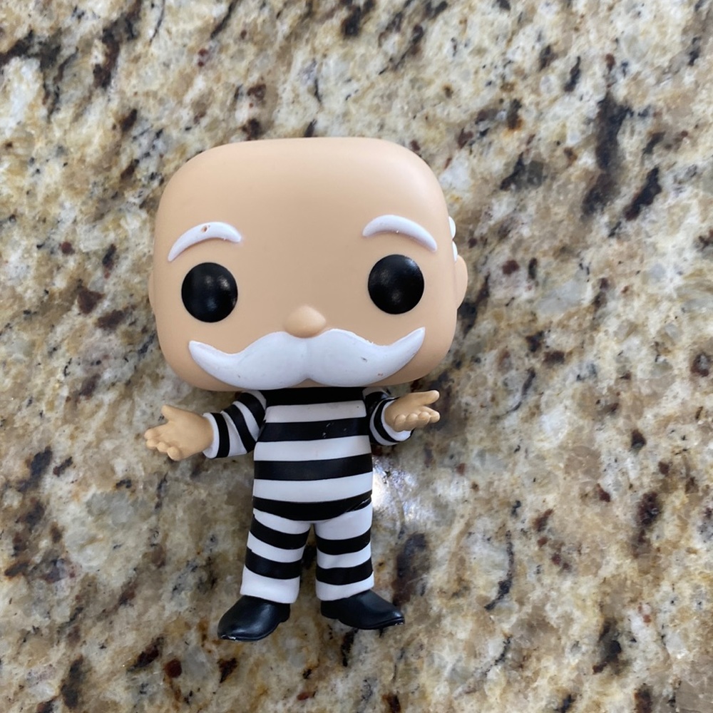 Jailed Mr. monopoly Funko pop